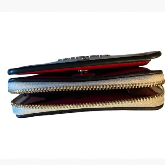 Kate Spade New York Staci Small Ladybug Zip Around Wallet NEW Without Tags - Picture 10 of 12